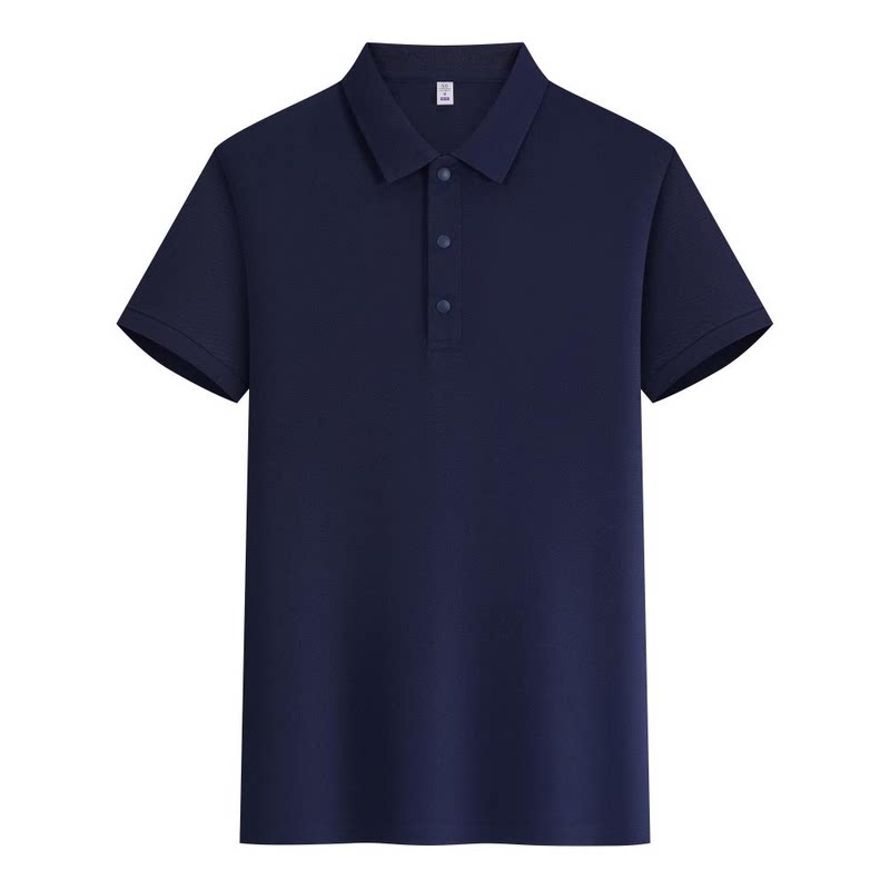 纯棉短袖POLO衫定制工作服电信T