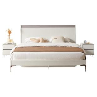 全友家居现代简约卧室1.8米双人高脚床小户型收纳储物1.5m单人床