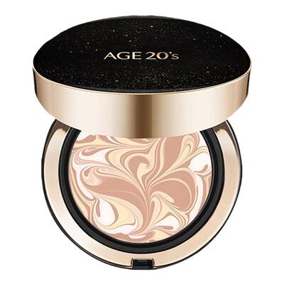 爱敬三色拉花气垫保湿遮瑕