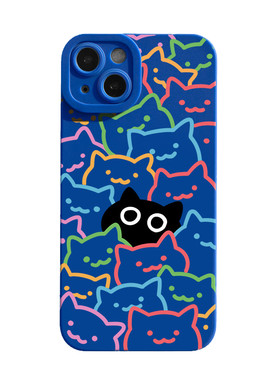 就一只黑猫iPhone手机壳