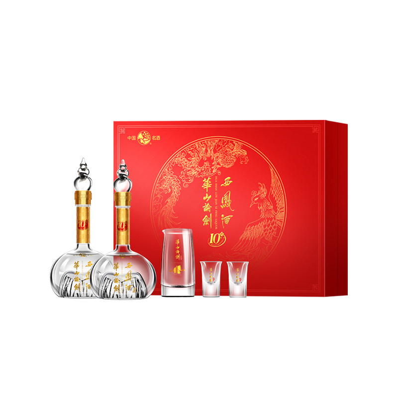 【白酒礼盒】华山论剑西凤酒10白酒/调香白酒