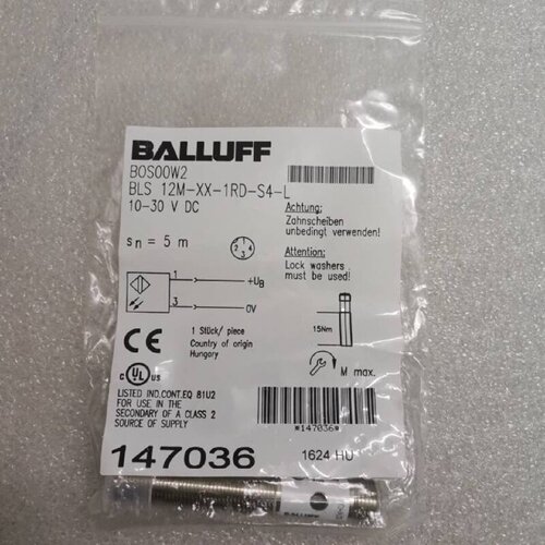议价全新原装BALLUFF巴鲁夫 BLS 12M-XX-1RD-S4-L BOS00W2 现货