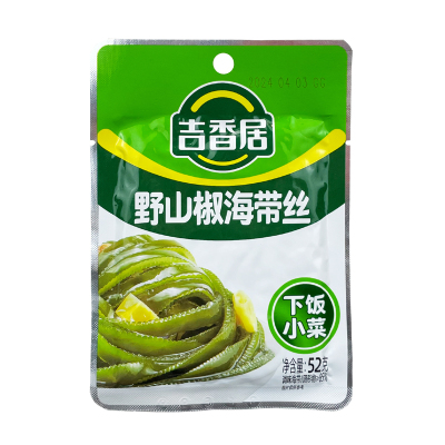 吉香居野山椒海带丝爽口开味下饭