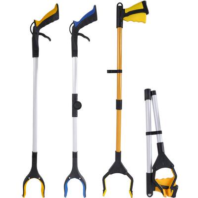 可折叠垃圾夹子铝合金杆多功能