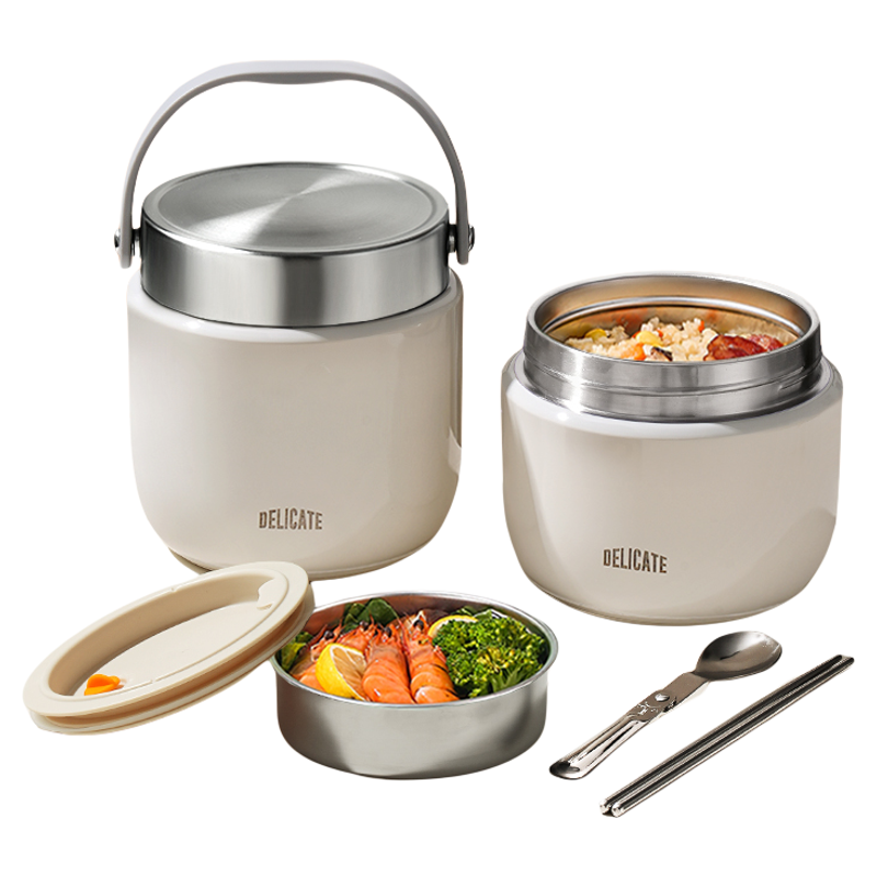 【德國(guó)進(jìn)口】升級(jí)新抗菌保溫飯盒