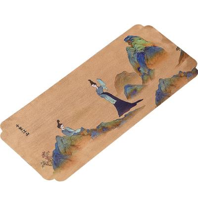 手工中式高档吸水茶巾茶布桌布