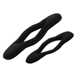 加厚盘发器丸子头花苞头海绵卷发棒发箍 美发用品儿童成人用