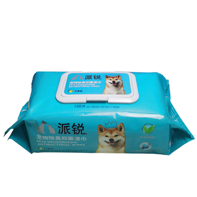 派锐狗湿巾120抽大包芒果香型