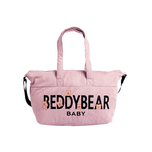 杯具熊妈咪包外出奶瓶背包多功能轻便斜妈妈包跨大容量防水母婴包