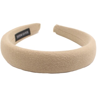 海绵发箍宽边头箍韩国网红高颅顶压发卡子发卡洗脸化妆布艺百搭女