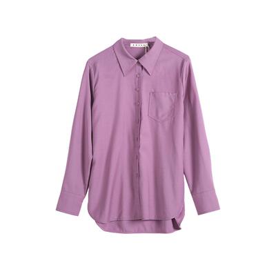 ZOLLE羊毛长袖衬衫外套