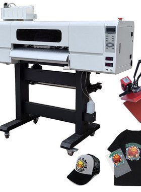 柯式烫画打印机衣服印花白墨热转印打印机i3200 head DTF printer