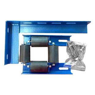 康力电梯专用导向装置包塑防跳器蒂森平衡补偿链防晃装置轮黑橡胶