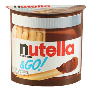费列罗能多益nutella榛子巧克力蘸酱手指饼干儿童高端进口小零食