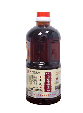 正道中华老字号800ml小磨香油
