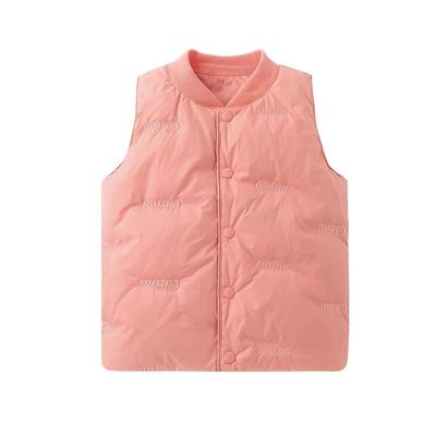 罗蒙儿童羽绒马甲可内搭可外穿