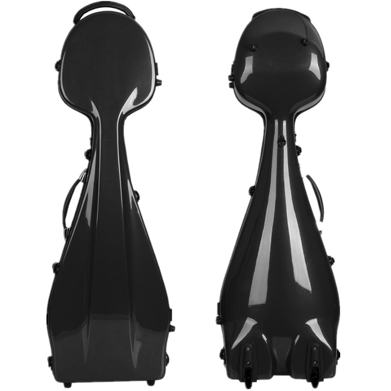 高档玻璃钢琵琶盒带轮子防震耐摔抗压日用托运碳纤维硬体琵琶琴盒