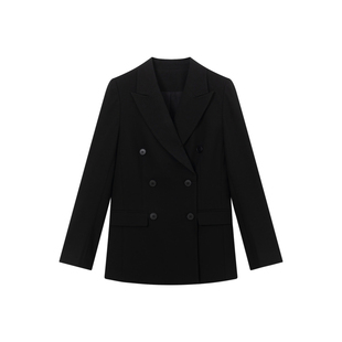 GOOD YOUNG藏青色西装套装女春秋新款面试职业正装高级感职场西服