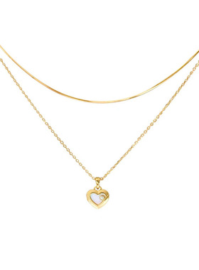 组合项链VOGUEWANG银镀金女性