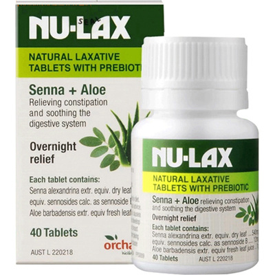 nu-lax乐康片西梅芦荟果蔬便畅片