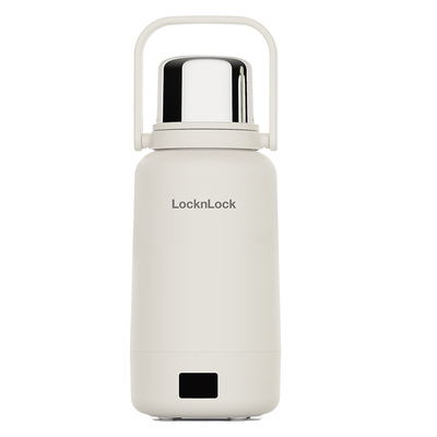 乐扣便携烧水壶办公室恒温电热水壶电热杯酒店烧水杯旅行加热水杯