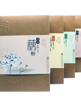 甜香园正品杭州特产四味礼包藕粉