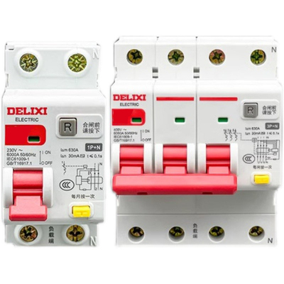 小型断路器空气开关德力西