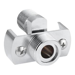 万向曲角接头淋浴花洒龙头变径弯脚偏心加长曲脚螺丝转换配件拐脚