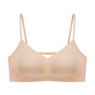 【至简美背】伊维斯无痕美背内衣大胸显小文胸秋季薄款性感背心