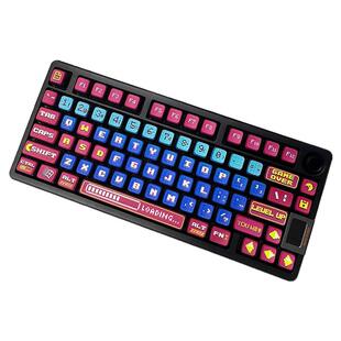 骆砾 像素透光键帽PBT热升华ASA高度MOA/MDA/XDA/原厂68/87/104等