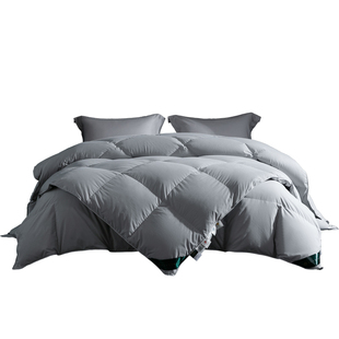 百思寒鹅绒被95白鹅绒子母被二合一羽绒被芯保暖被子冬被加厚结婚