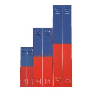 教学磁铁氧体NS极方形条形喷漆教学儿童物理实验益智手持吸铁石