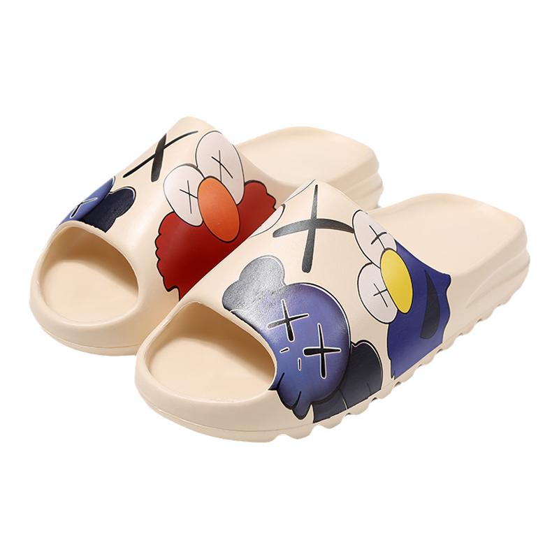 芝麻街椰子拖鞋男款yeezy slides运动外穿厚底大码凉拖鞋slippers