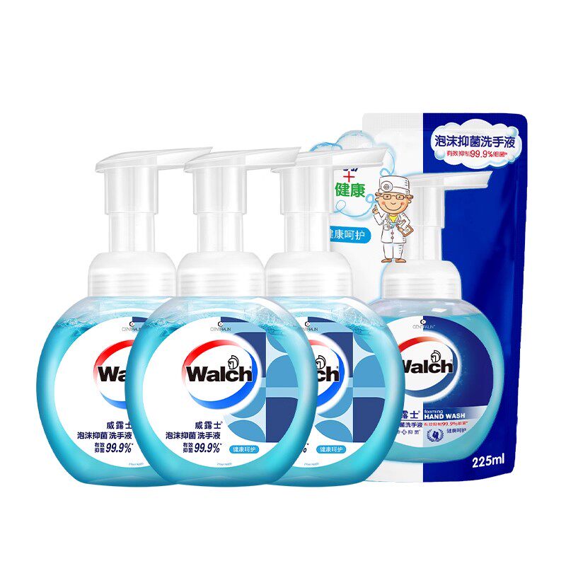 【李佳琦直播间】威露士泡沫洗手液健康呵护230ml*3+袋225ml