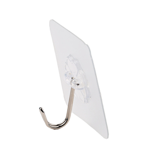 大白墙专用强力粘胶挂钩白灰石灰粉刷墙上的乳胶漆墙面免打孔粘钩