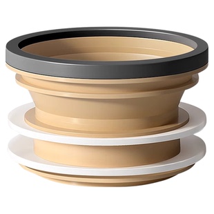 马桶法兰密封圈止逆阀防反水防臭加厚防漏胶圈坐便器配件通用神器