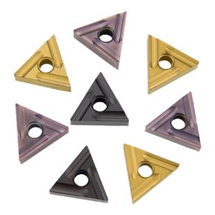 数控三角正开槽刀片TNMG1604车外圆内孔刀粒反开槽钢件不锈钢专用