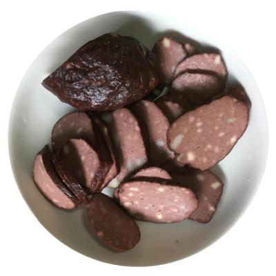 湘西特产农家柴火熏豆腐干猪血粑