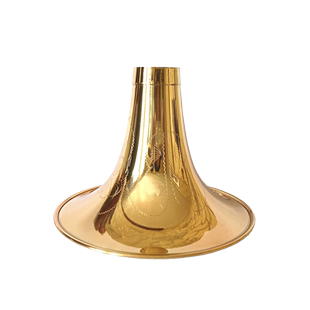 新艺黄铜唢呐碗加厚雕花 喇叭铜碗 唢呐喇叭口各种调门厂家直销