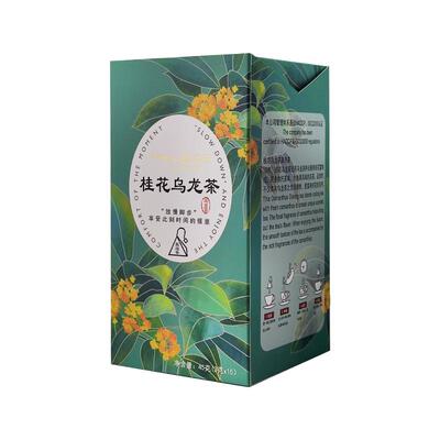 桂花乌龙袋泡茶办公休闲