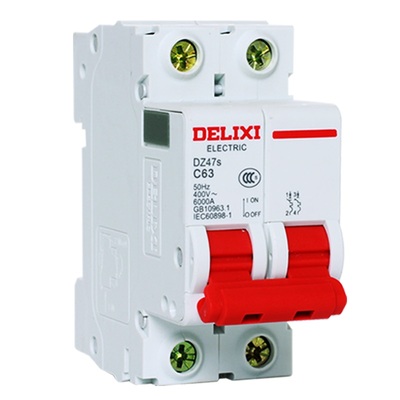 德力西小型单片家用63a空气开关