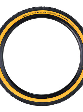 世文 SCHWALBE MARATHON RACER 小布复古黄边外胎16寸349防刺外胎