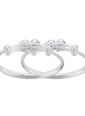 顺钦银楼足银锁包三件套