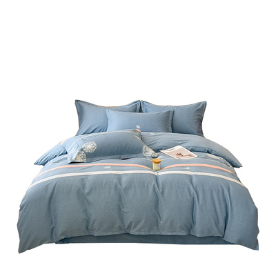 全棉加厚磨毛被套秋冬季被罩