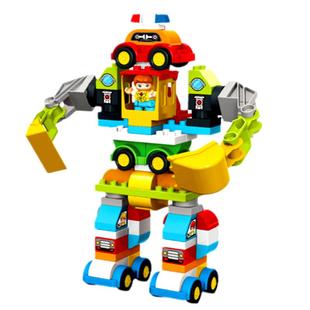 儿童积木大颗粒拼装玩具拼接百变汽车男女孩3宝宝动脑益智力礼物6