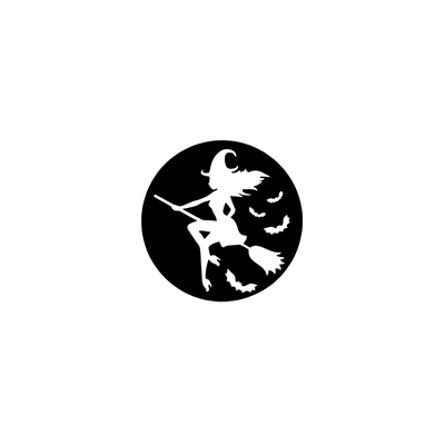 镭射贴Witch扫把TLP车贴女巫