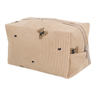 Custom Makeup Bag 定制名字灯芯绒化妆包伴娘伴手礼定制闺蜜礼物