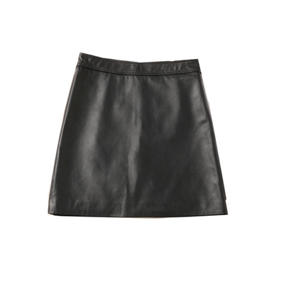 皮裙新款ins超火高腰显瘦