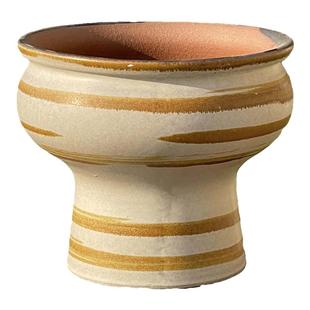 宜兴多肉花盆火锅款群生手捧老桩粗陶造型透气创意简约桌面大花盆