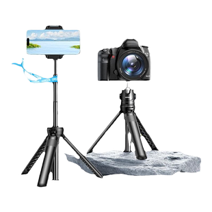 绿联相机手机支架三脚架运动相机三角架固定迷你自拍杆一体支架配件便携通用手持微单手柄稳定器桌面直播摄影